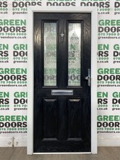 COMPOSITE FRONT DOOR BLACK