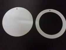WHITE MAGNETIC CAR TAX DISC HOLDER - new design BOTH ITEMS ARE WHITE