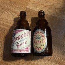 Lot Of 2 Replica WW2 Beer Bottle