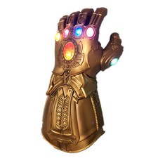 NEW Avengers Infinity War Infinity Gauntlet LED Light Thanos Gloves Cosplay Prop