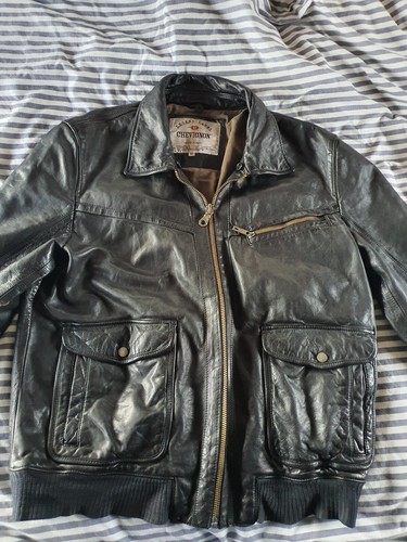 Vintage chevignon leather - vintage,