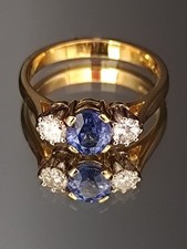 Sapphire Blue Ceylon 1.13ct -