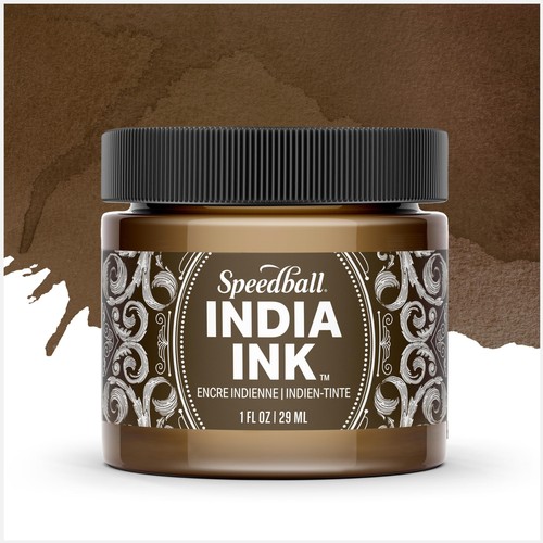 Speedball india ink sepia - ink,,