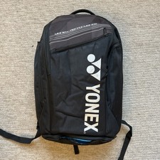 Yonex Pro Badminton Tennis Squash Racquet Bag L Large 34 L Capacity Black