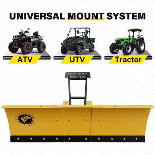 Inch atv snow plow - 60",