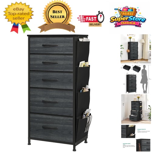 Sturdy drawer modern dresser - 5-drawer,