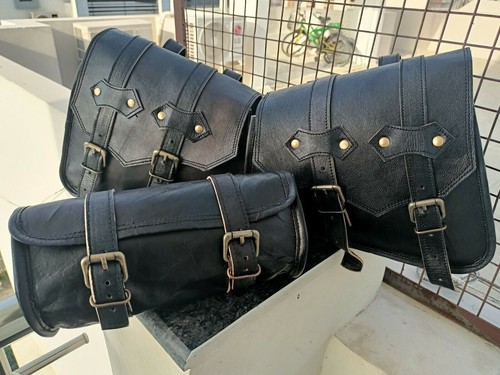 Bag motorcycle leather - motorcycle,