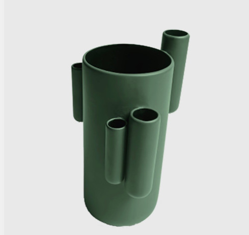 Calligaris tubini ceramic vase - tubini,