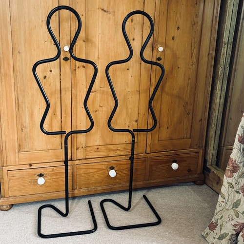 Black tubular mannequin - tubular, x2