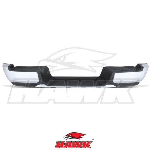 Replacement silver rear bumper - replacement,