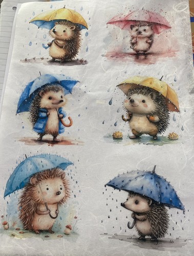 Rice paper for decoupage - rice,