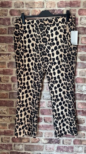 Zara animal print trousers - print,