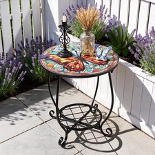 Small Garden Mosaic Side Table
