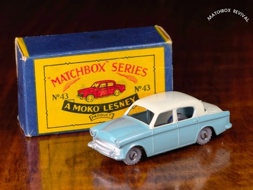 Lesney matchbox 43a hillman - matchbox, no.43a