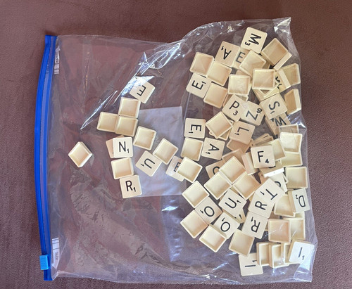 Vintage 1950s scrabble - 1950s,