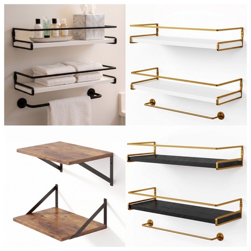 2pcs floating wall shelves - 2pcs,