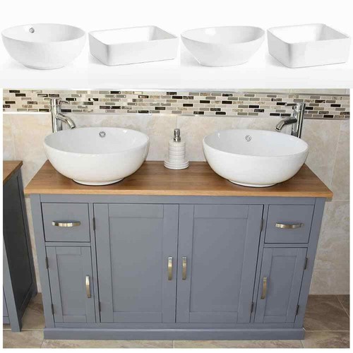 Bathroom vanity unit - vanity, grey