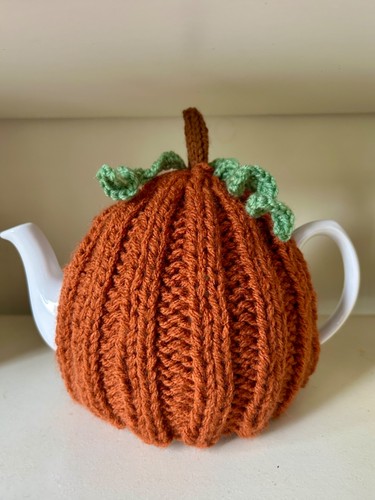 Pumpkin knitted tea - tea, for