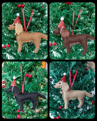 Cocker spaniel dog - spaniel, felt