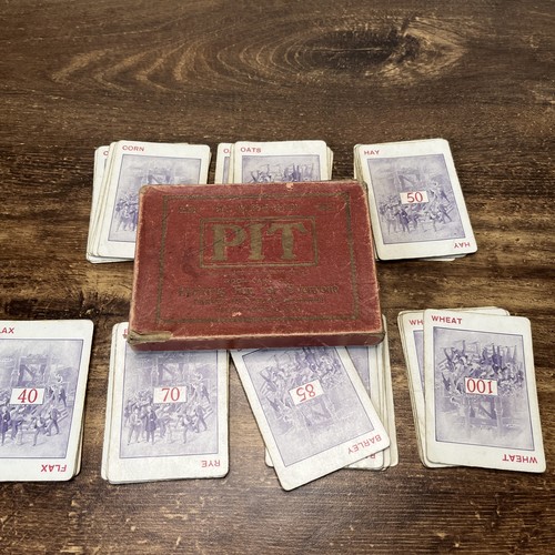 Vintage pit card - pit, game