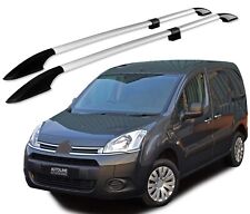 Silver Aluminium Roof Rack Rails Side Bars To Fit Citroen Berlingo (2008-18)