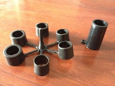 PUSH Fit Air Pump Adaptor Set Avon Zodiac Bombard Inflatable Boat Inflation NEW