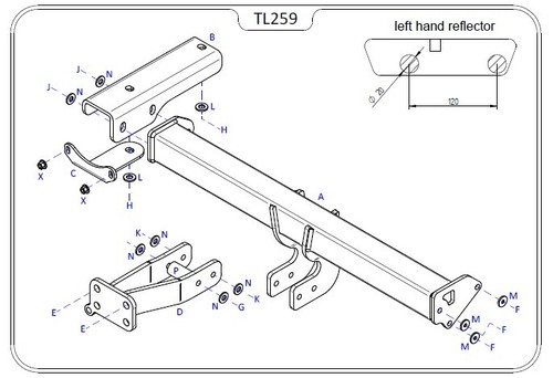 Land rover freelander tow - land,