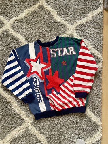 Adidas sweatshirt vintage 90s - adidas,