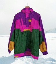 Vintage  Nevica 90s Snowboard Ski Jacket M Oversized Retro Anorak Windbreaker