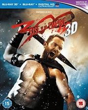 300: Rise Of An Empire [Blu-ray 3D + Blu-ray + UV Copy] [2013] [R... - DVD  54VG