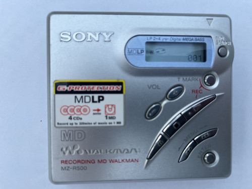 Sony r500 mini - mini, disc