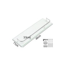 Glass Bathroom Shower Shelf