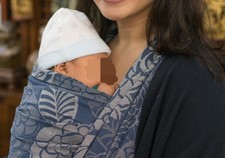 Ankalia woven baby wrap - elegant 