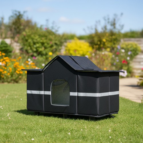 Pet house stray cat - house, shelter