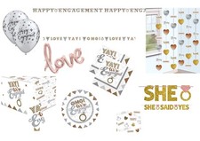 Engagement Party Decorations Tableware Balloons Banners Celebration