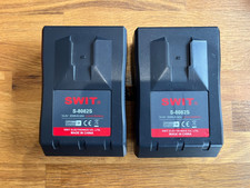 Two SWIT S-8082S V-Lock 14.4V