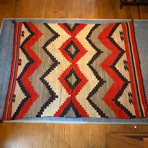 Transitional navajo blanket - transitional, or