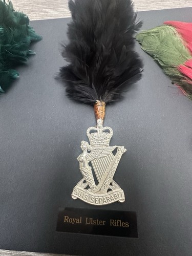 Royal ulster rifles cap - cap, badge