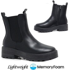 LADIES CHUNKY HEEL CHELSEA
