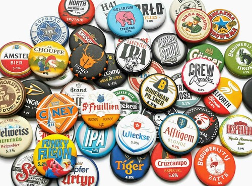Beer badges for the sub - 'beer,