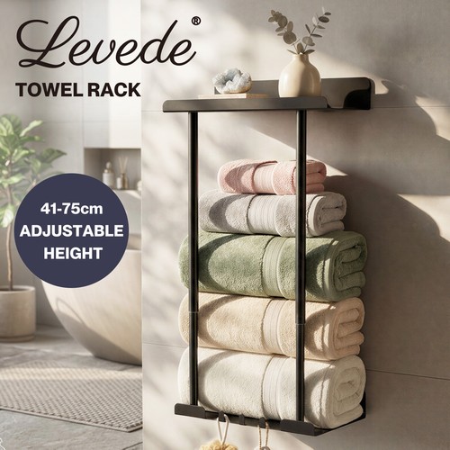Levede towel rack - levede, adjustable
