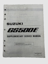 1990 Suzuki GS500E Factory Shop Service Repair Manual 99501-34090-03E SKUU