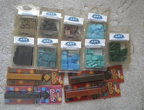 Packs mosaic tiles - packs, size