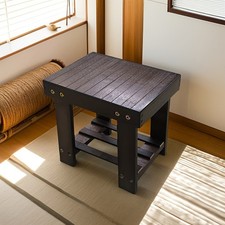 Bamboo 1 Step Stool Sturdy