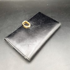 Launer London Black Leather