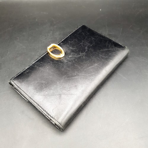 Launer london black leather - launer,
