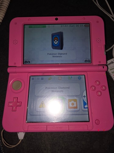 Nintendo 3ds pink handheld - 3ds,
