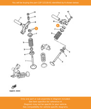 YAMAHA Lock, Valve Spring