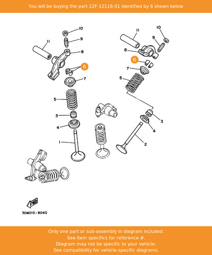 Yamaha lock valve spring - lock,,