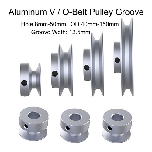 Aluminum belt pulley - v/o-belt,